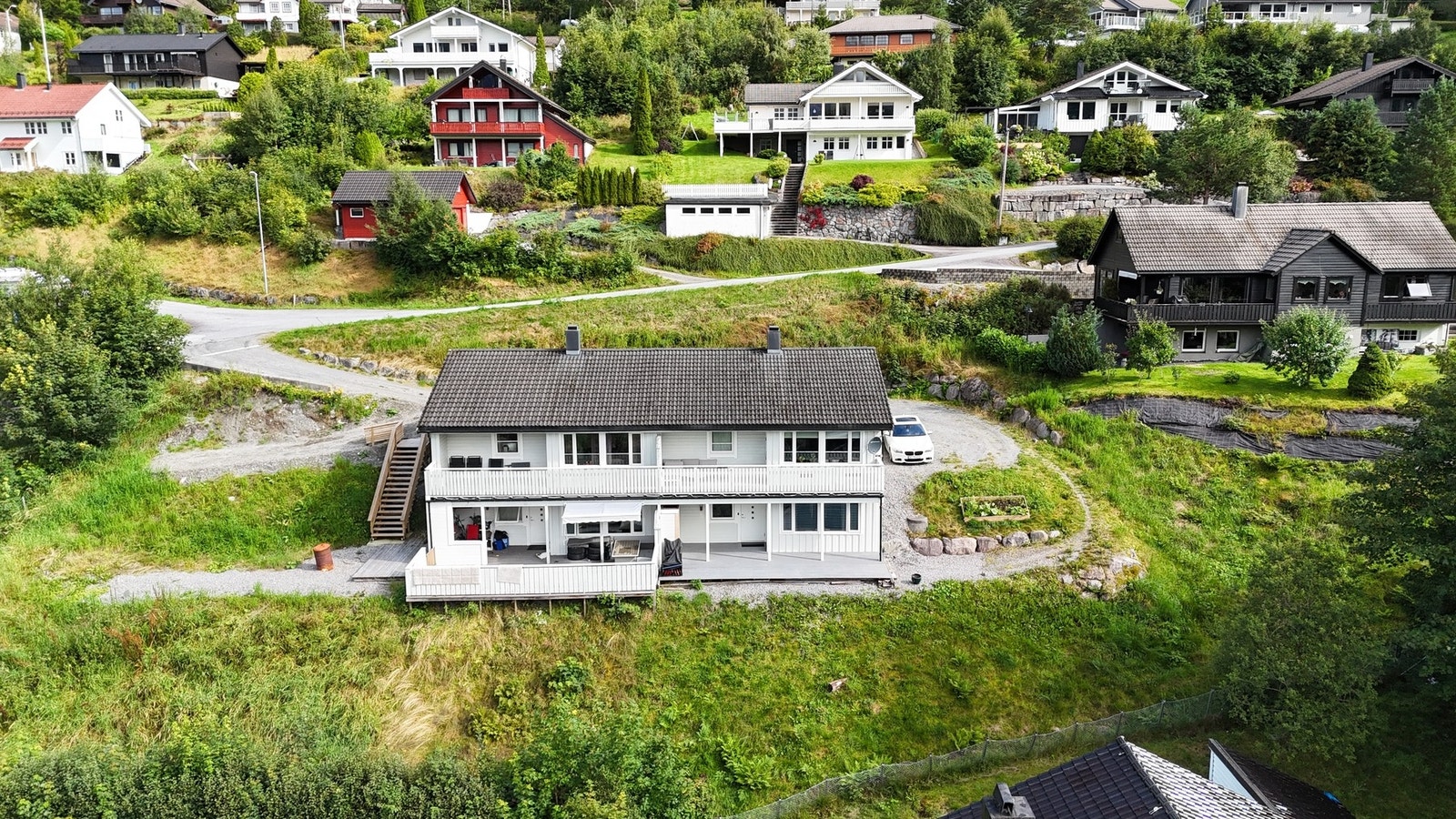Dronefoto. Galleribilde