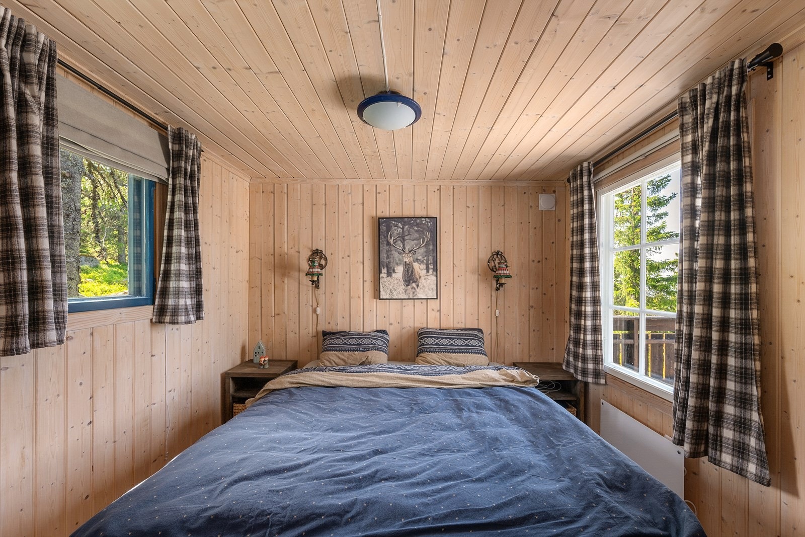 Hovedsoverom med plass til dobbeltseng. Galleribilde