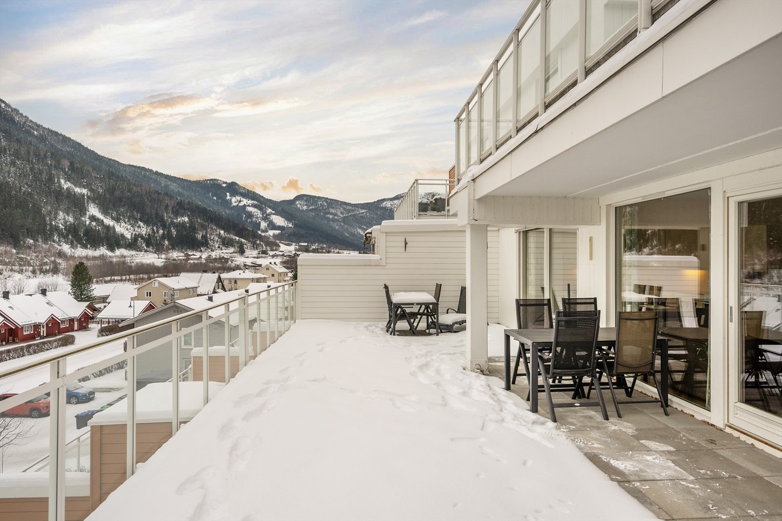 Terrasse på 57 m². Galleribilde