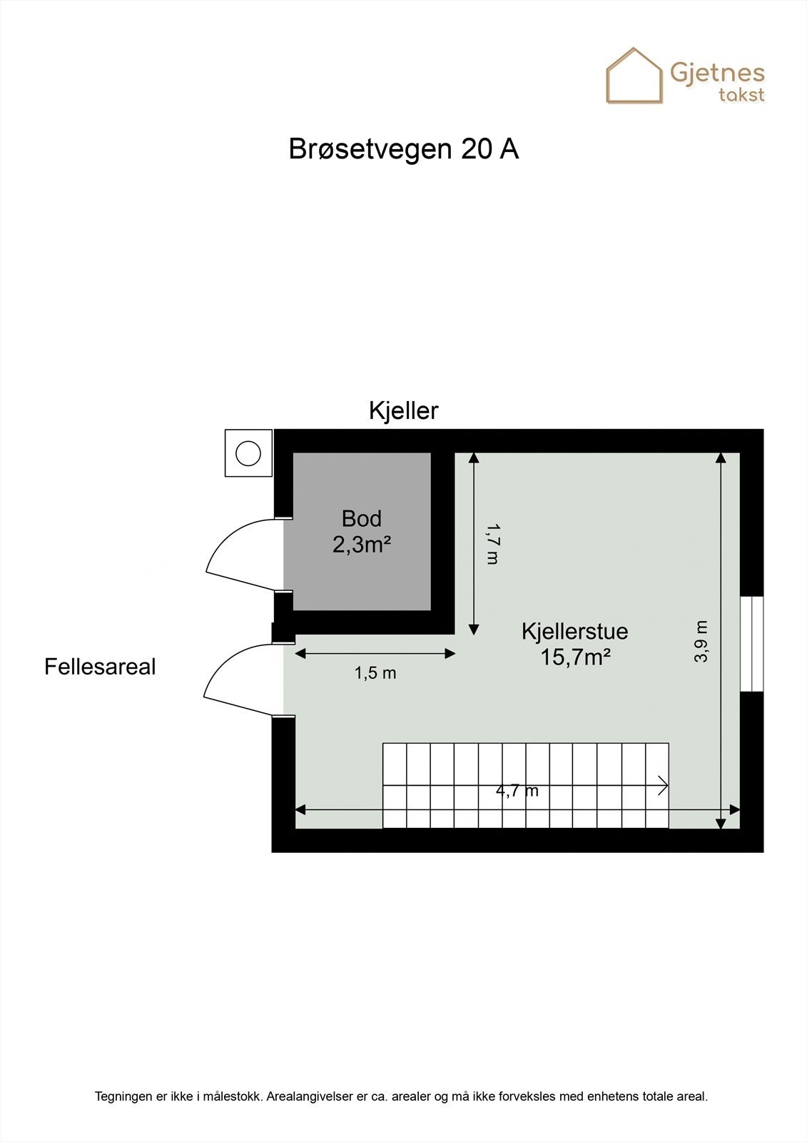 Planskisse 2. etasje Galleribilde