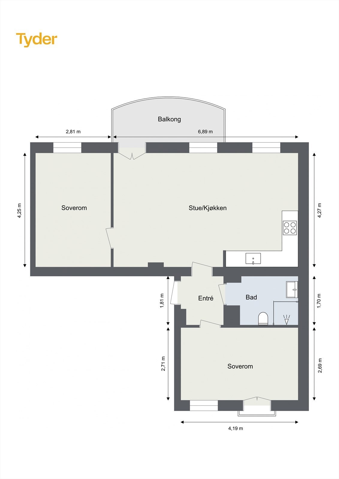 Plantegning. Galleribilde