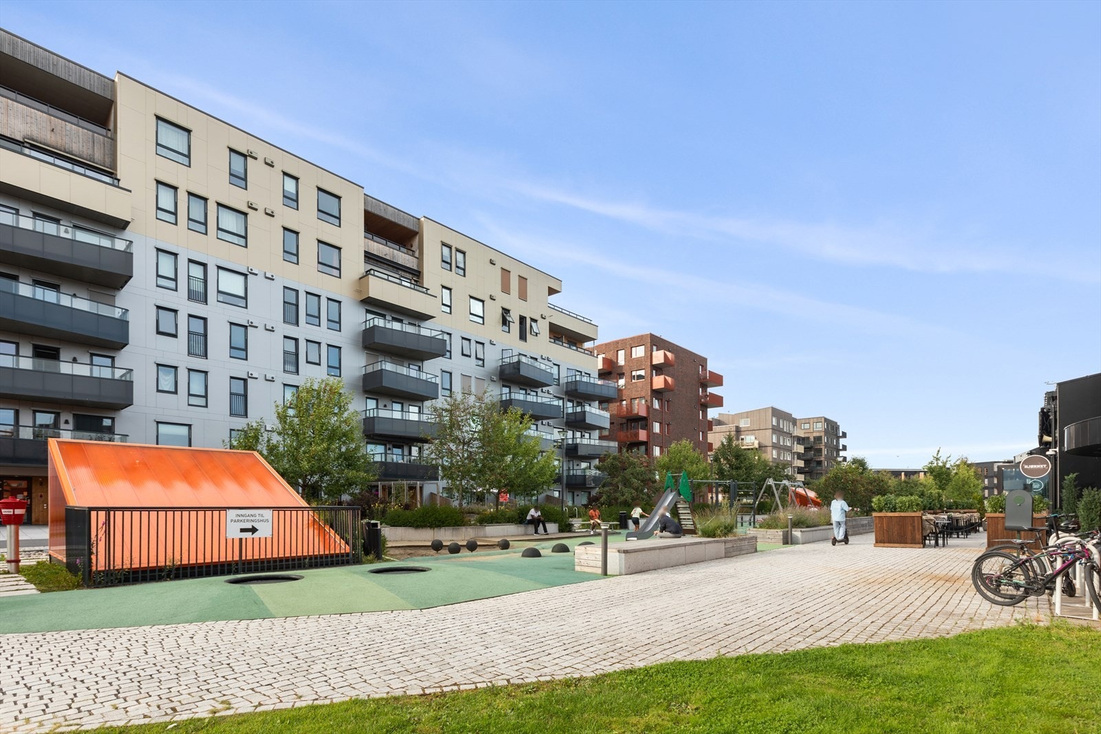 Sameiet har hyggelige fellesarealer til beboernes fornøyelse. Galleribilde
