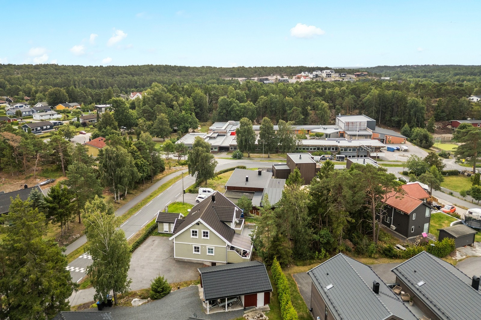 Nærhet til skole og barnehage. Galleribilde