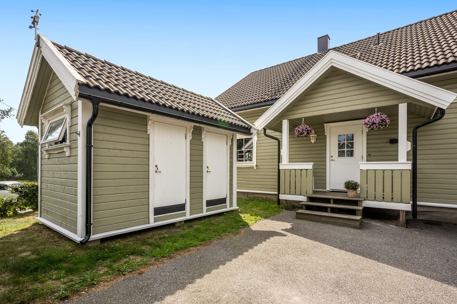 Bod med gode oppbevaringsmuligheter. Galleribilde