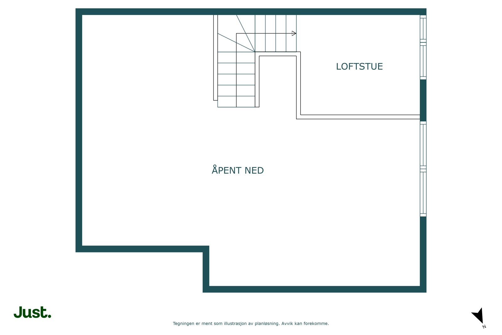 Planskisse loft