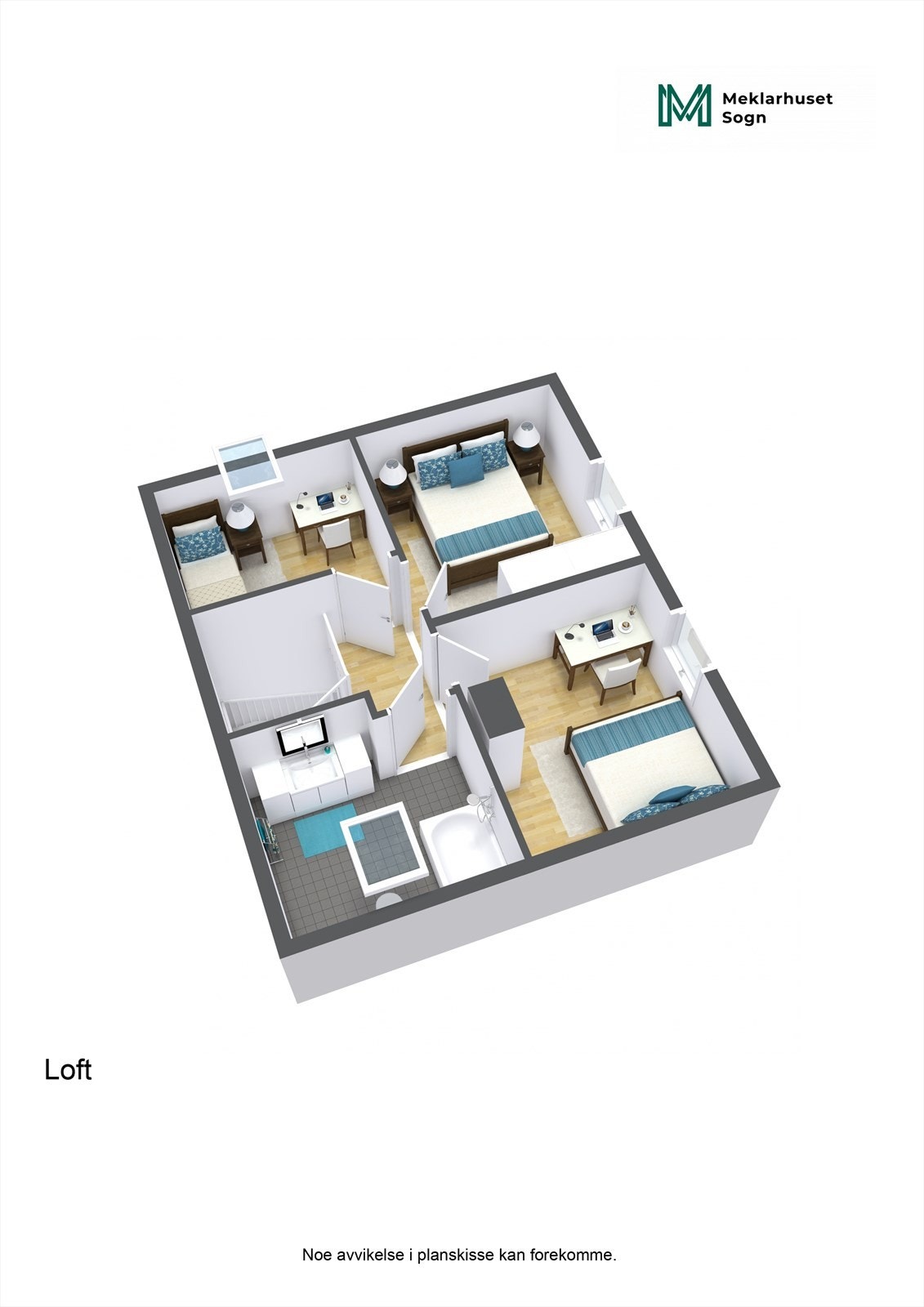 Planteikning 3D Galleribilde