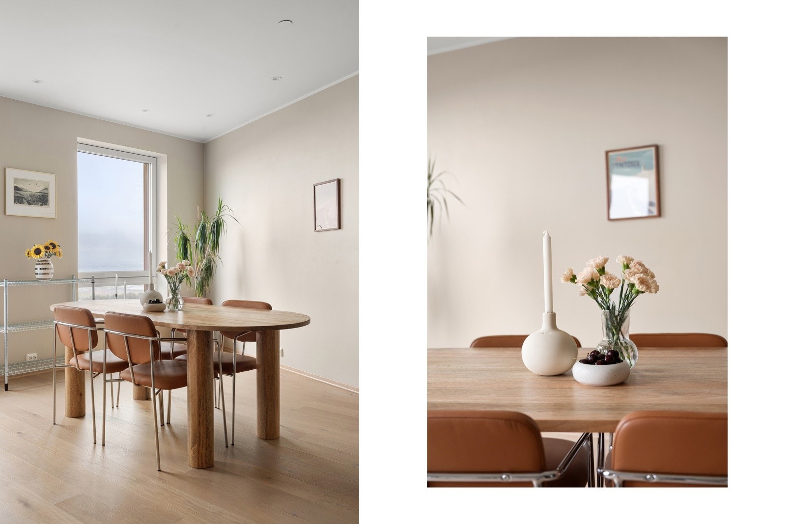 En stor og stilren 3-roms utsiktsleilighet fra 2019 på 97m².