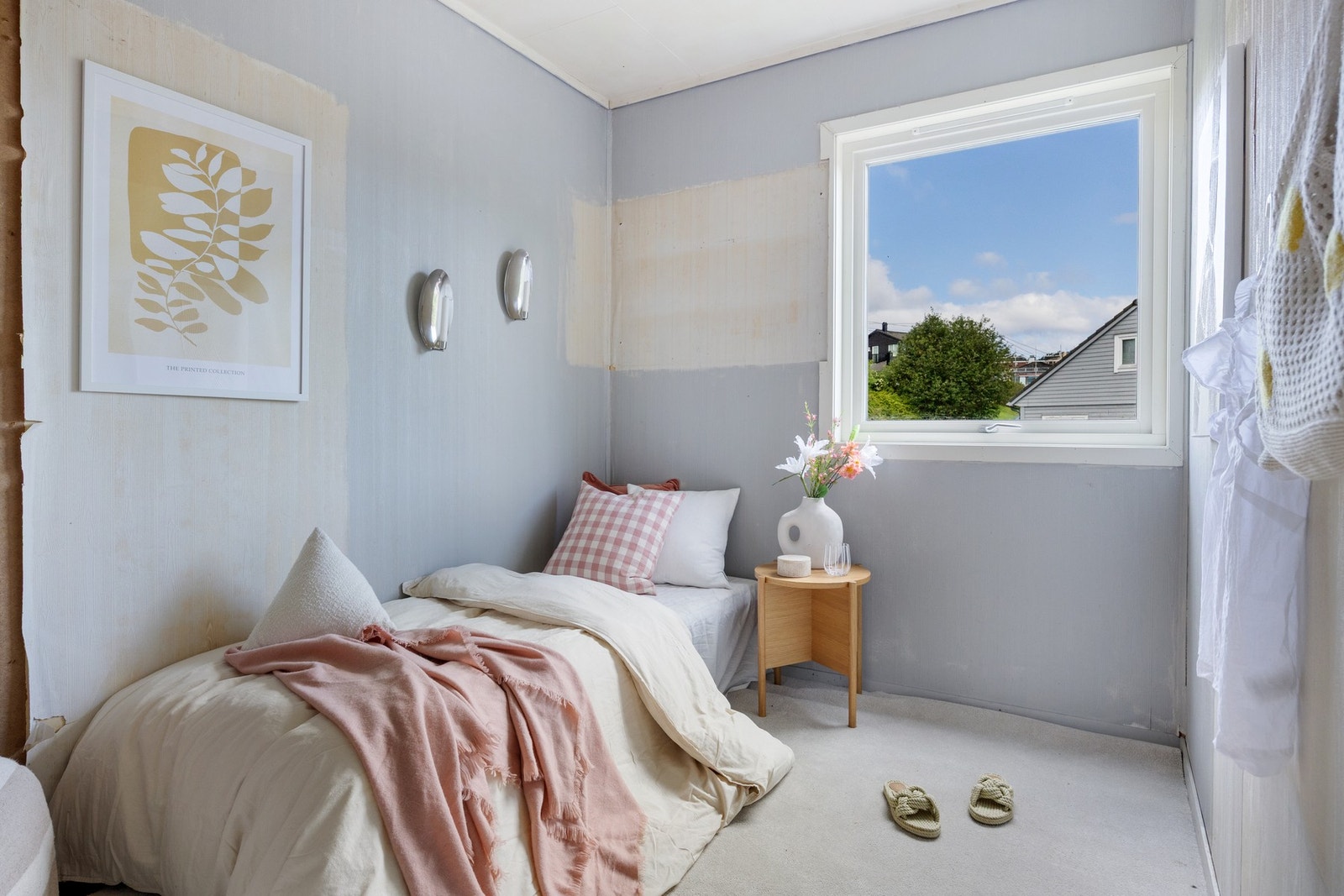 Rommene ligger vendt mot rolige omgivelser. Galleribilde