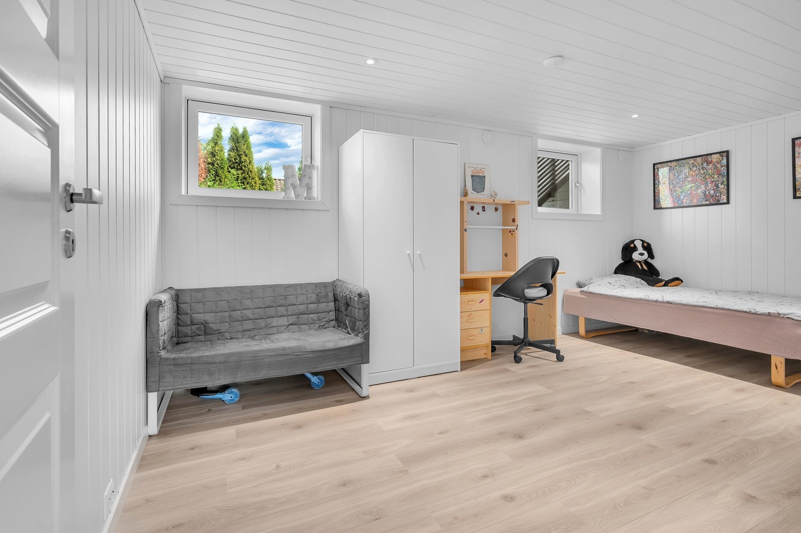Romslig soverom Galleribilde