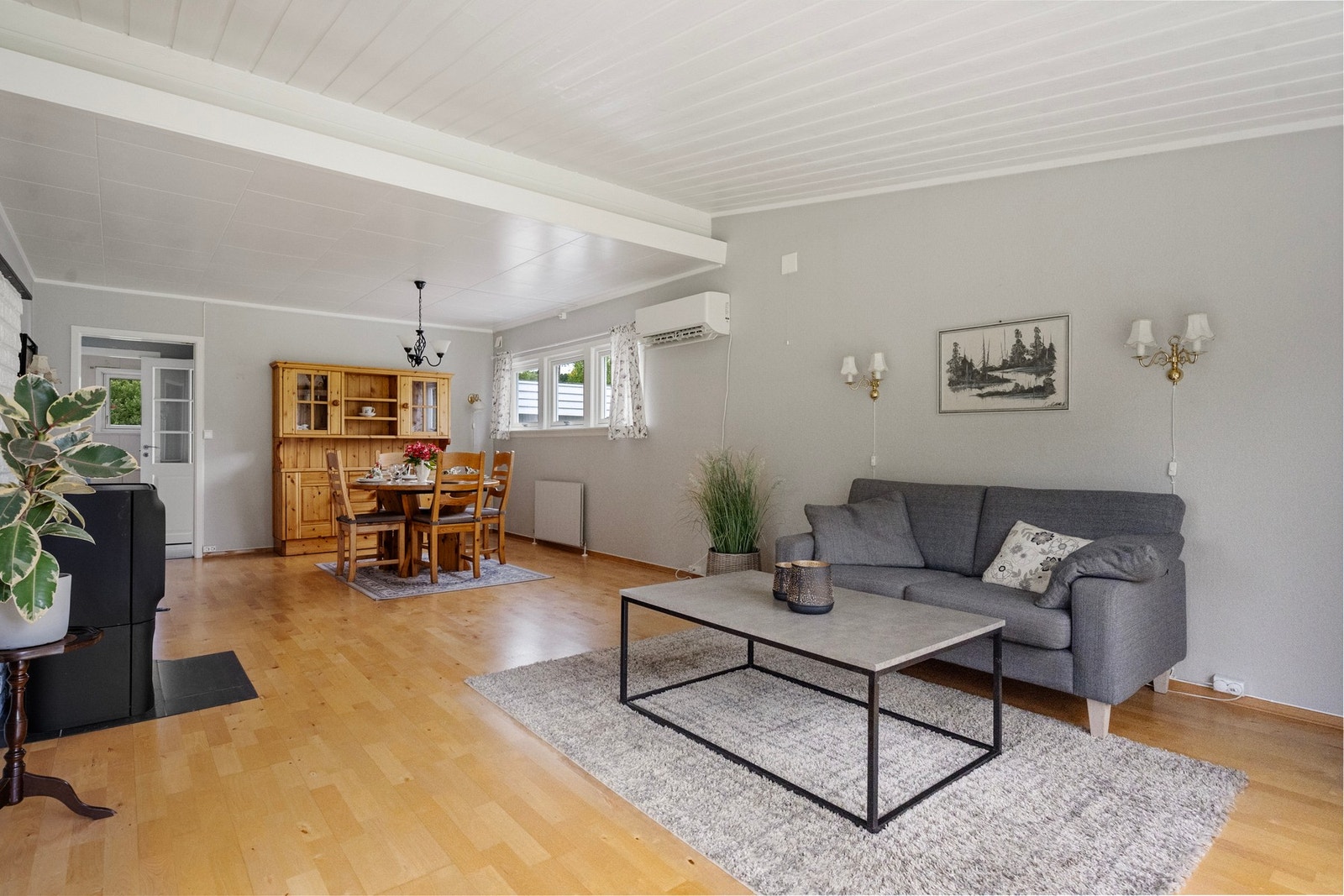 Varmepumpe i stua Galleribilde
