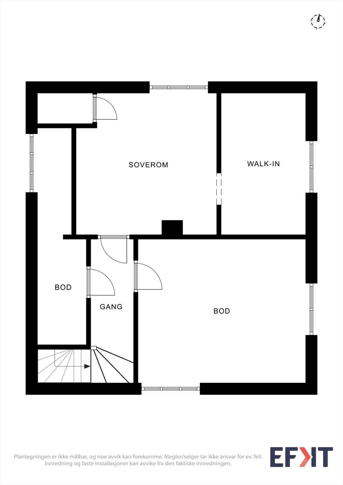 Plantegning 2. etg. Galleribilde