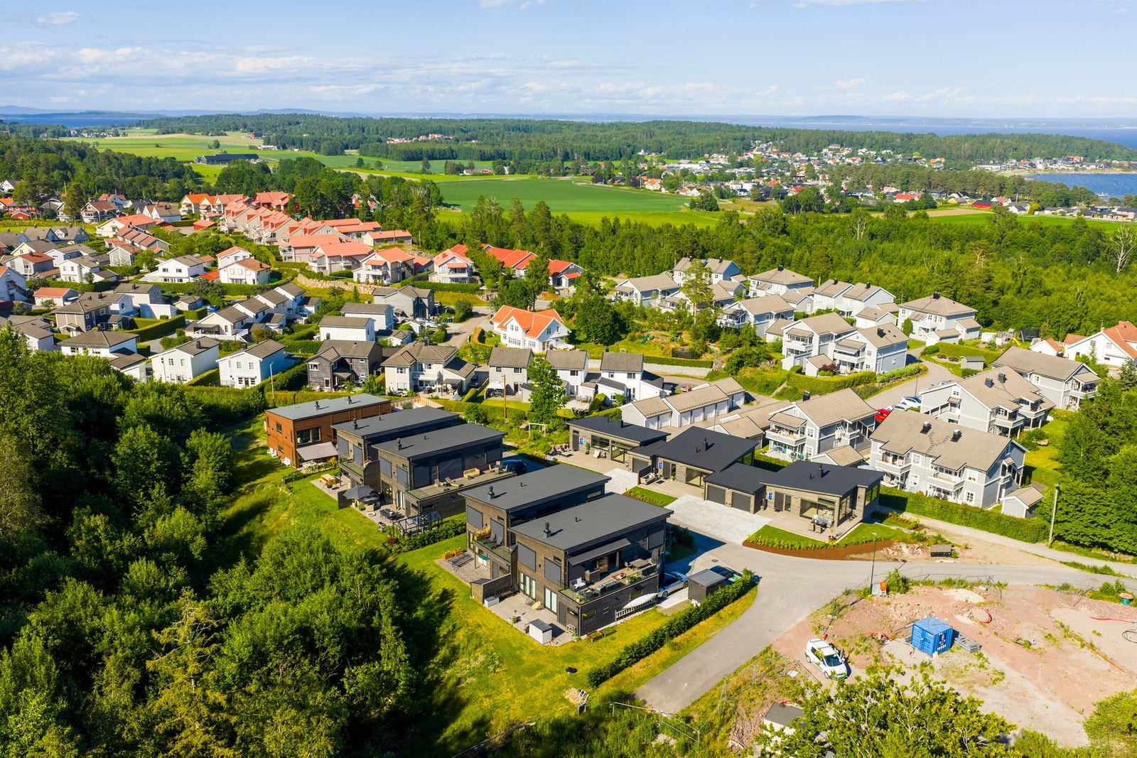 Et rolig og barnevennlig nabolag uten gjennomgangstrafikk Galleribilde