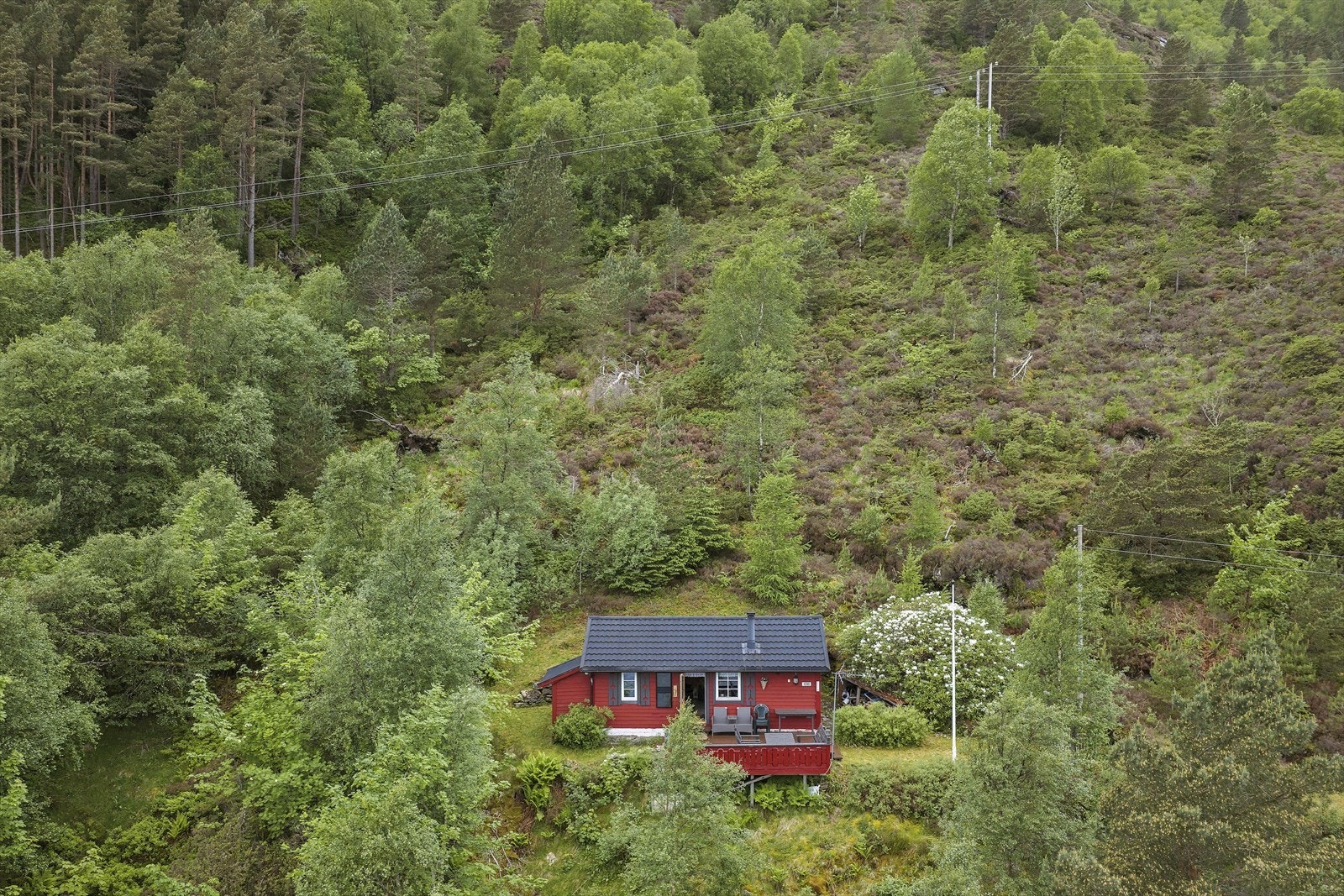 Lun og usjenert beliggenhet Galleribilde