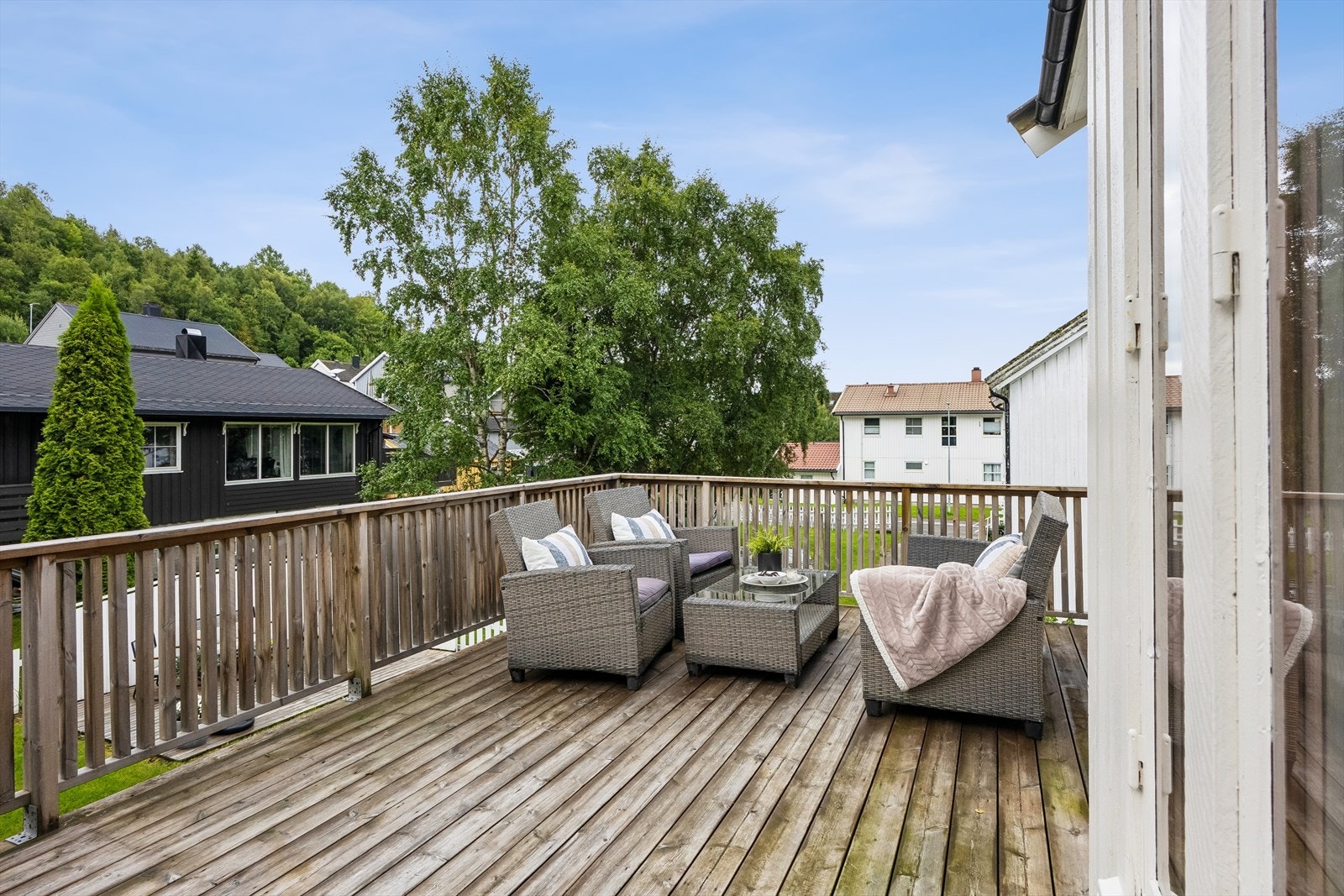 Takterrasse på ca. 12 kvm. Galleribilde