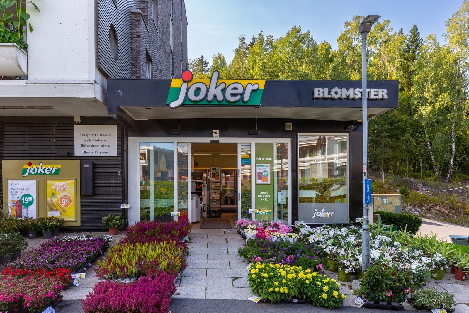 Øverst i Aslakveien ligger Joker, som også er søndagsåpen. Galleribilde