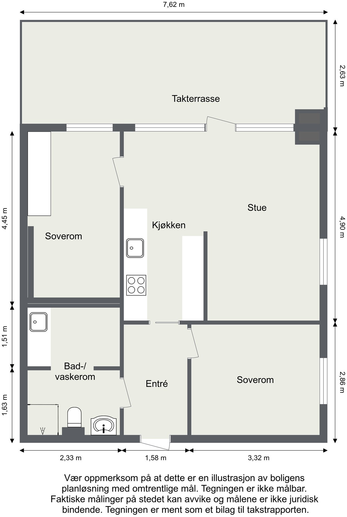 Plantegning 9.etasje Galleribilde