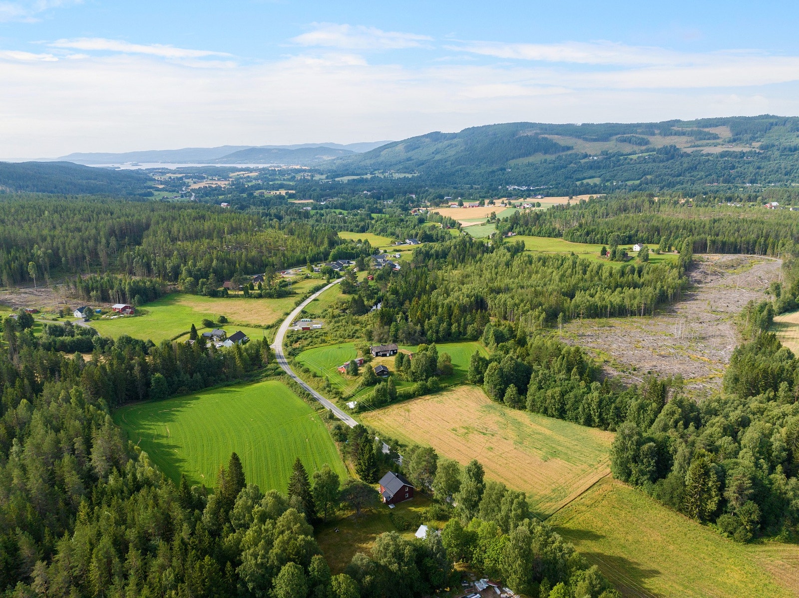 Bare 1,5 times biltur fra Oslo, rolig og fredelig sted, koselig og veldig fin tomt, landlig og sjarmerende sted. Galleribilde