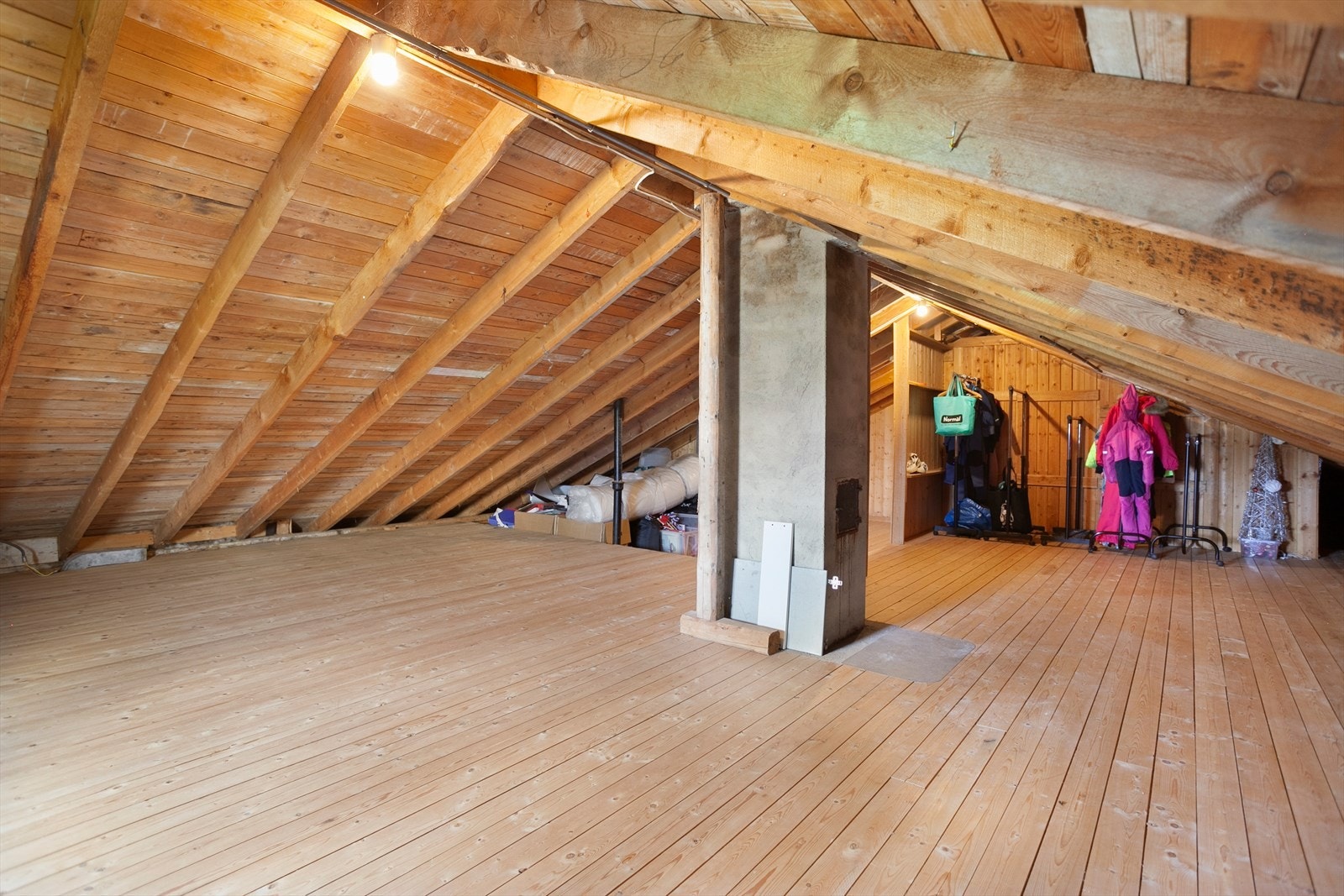 Uinnredet loft Galleribilde