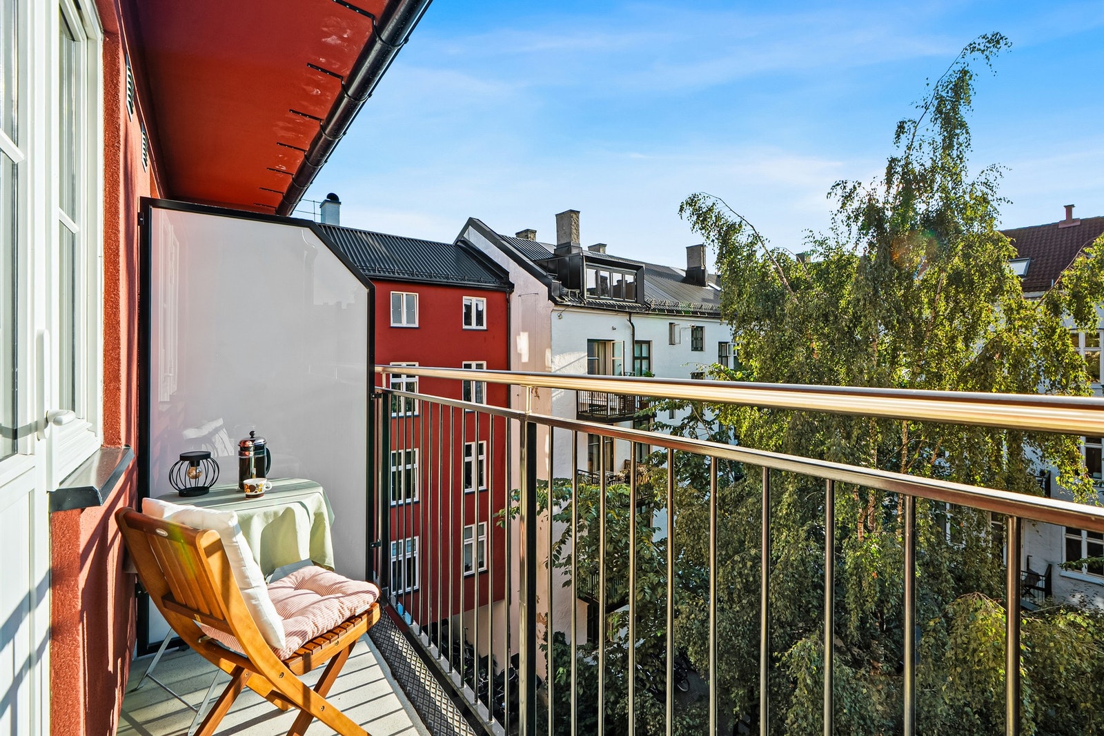 Fra soverommet har du direkte utgang til en herlig, vestvendt balkong på 3 m². Galleribilde