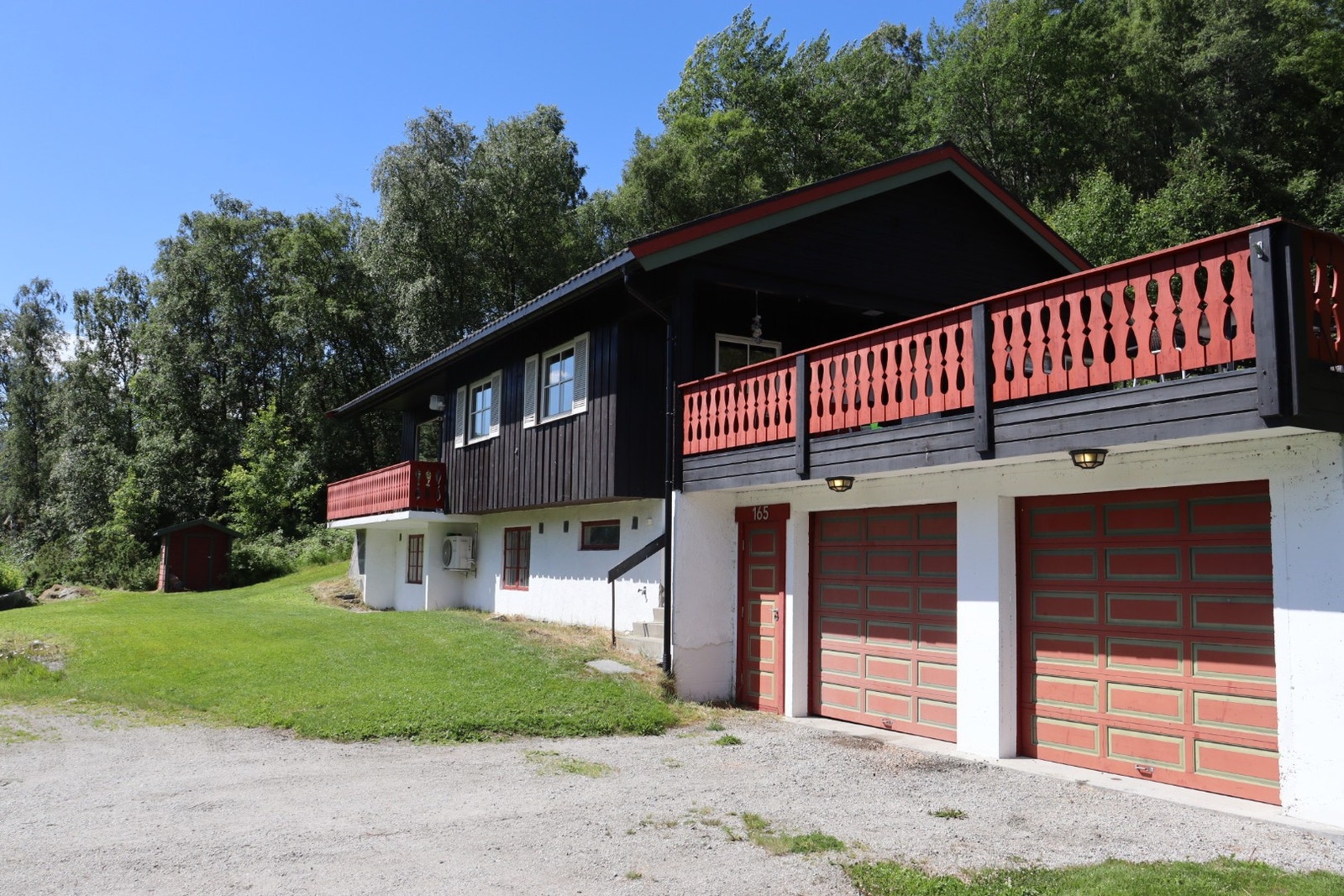 Dobbel garasje Galleribilde