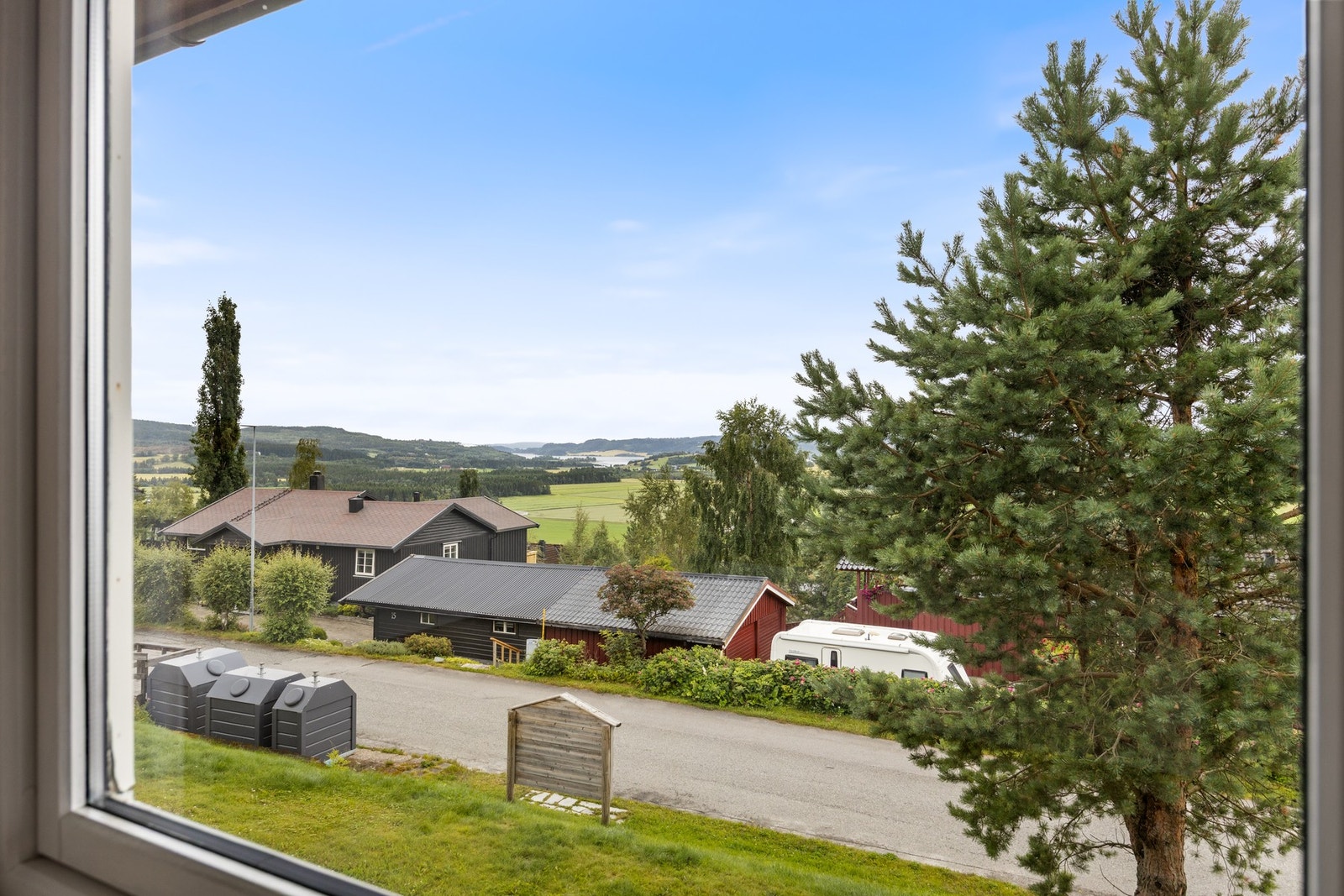 Flott utsikt fra leiligheten! Galleribilde