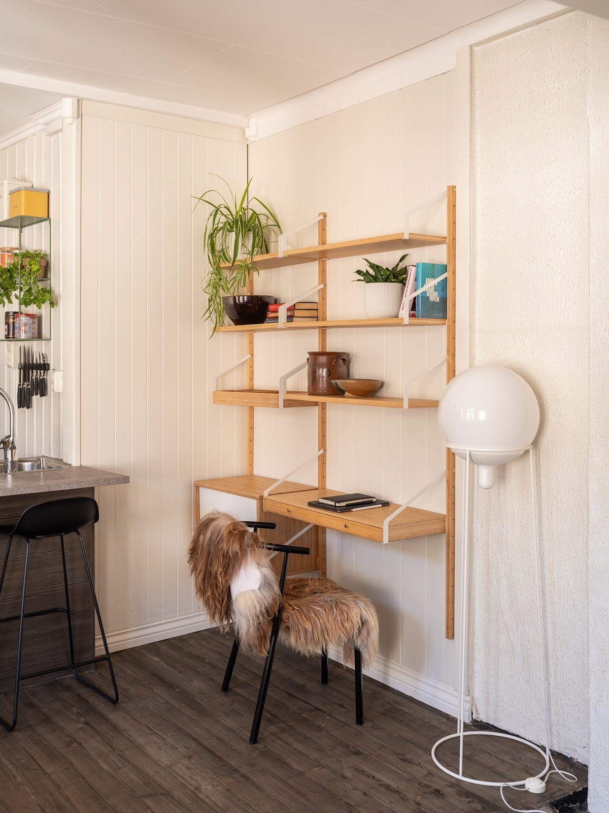 Her er det også god plass til egen kontorsone. Galleribilde