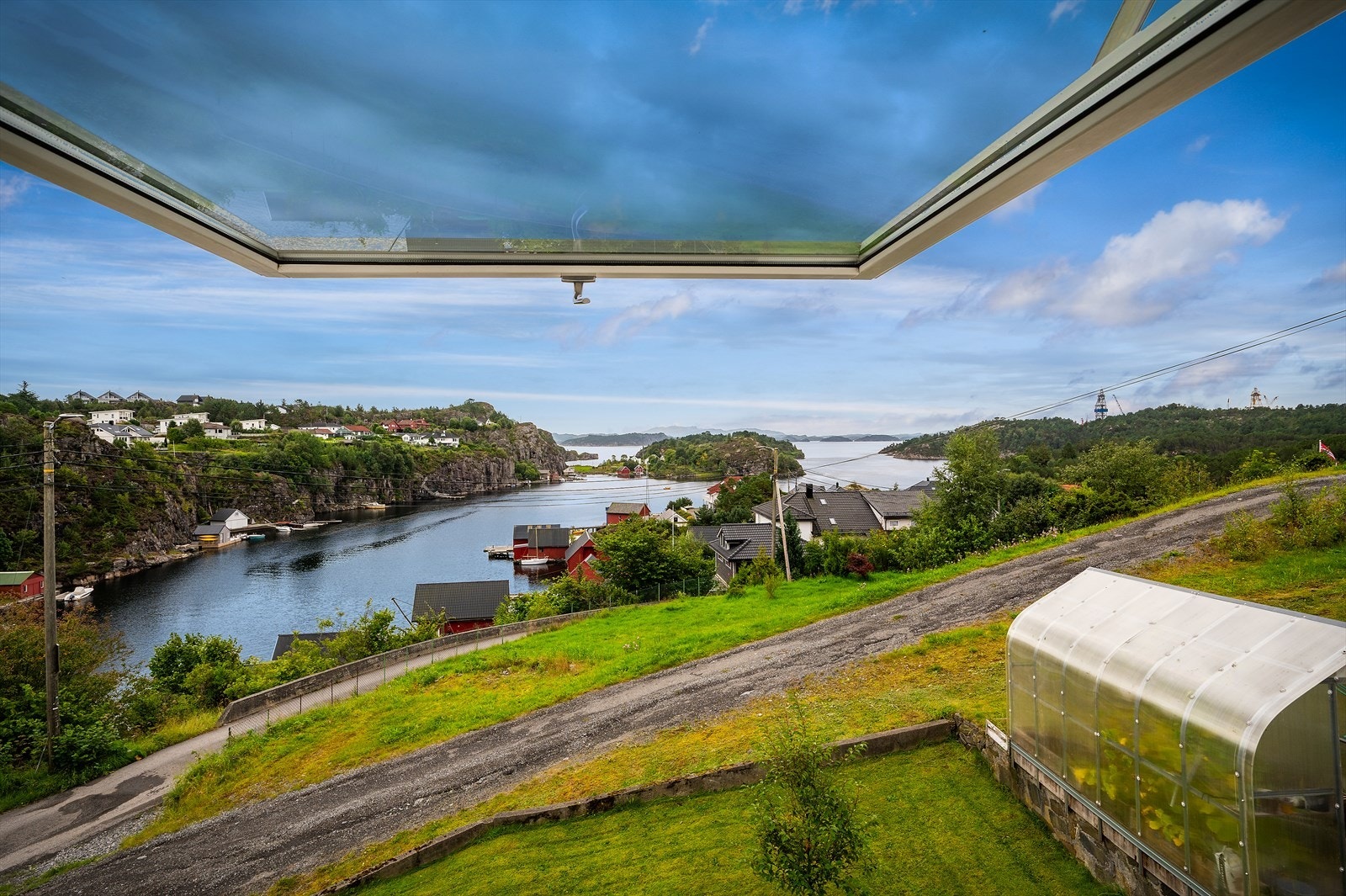 Flott utsikt herfra. Galleribilde