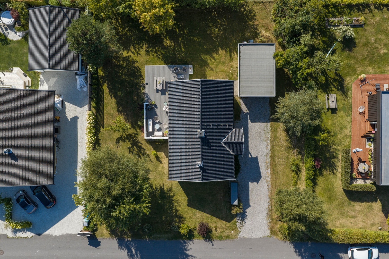 Fine uteområder for hyggelige sommerdager. Galleribilde