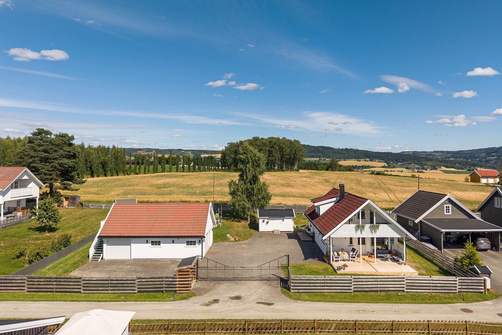 Dronebilde Galleribilde