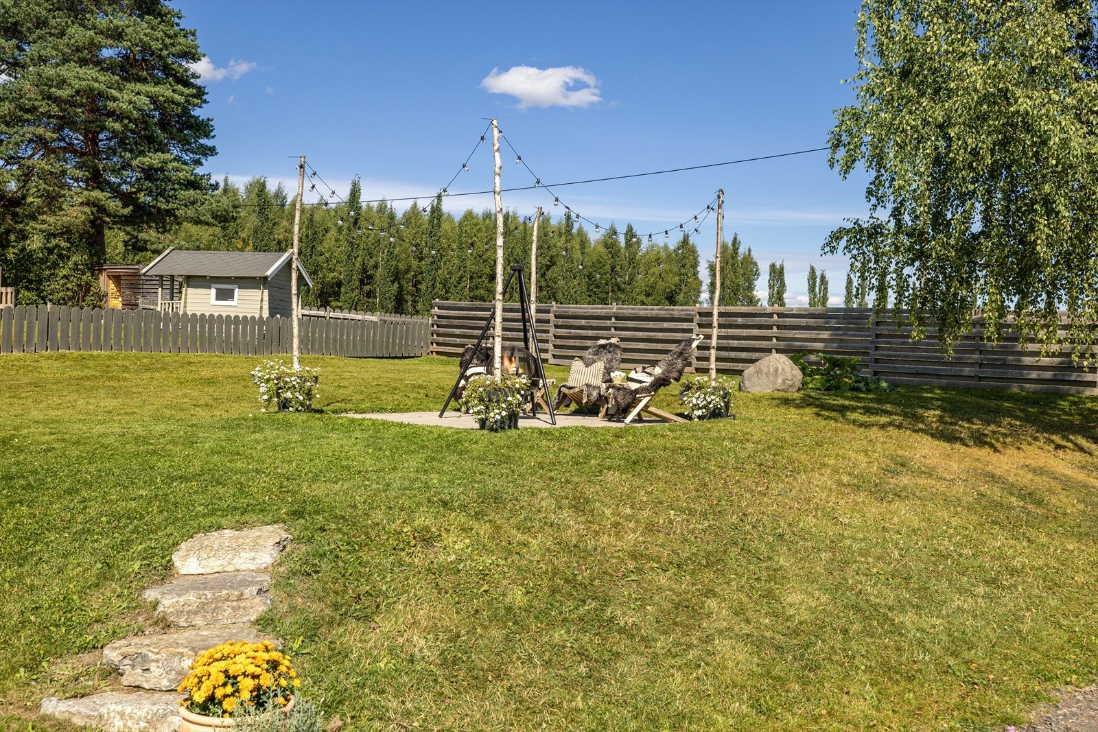 Stor romslig tomt med flere muligheter. Galleribilde