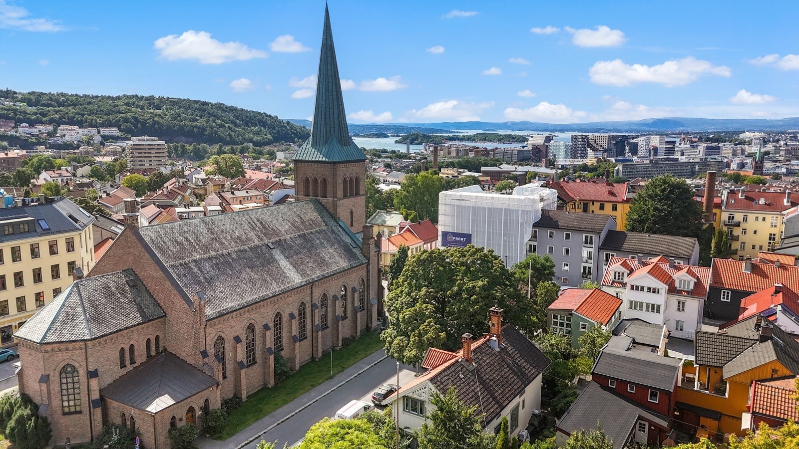 Dronefoto Galleribilde