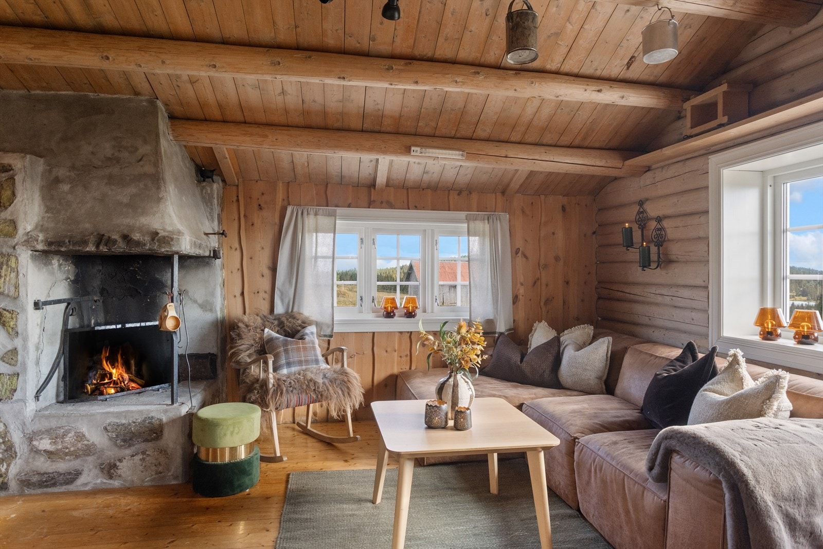 Her er det rikelig med plass for familie og venner. Galleribilde