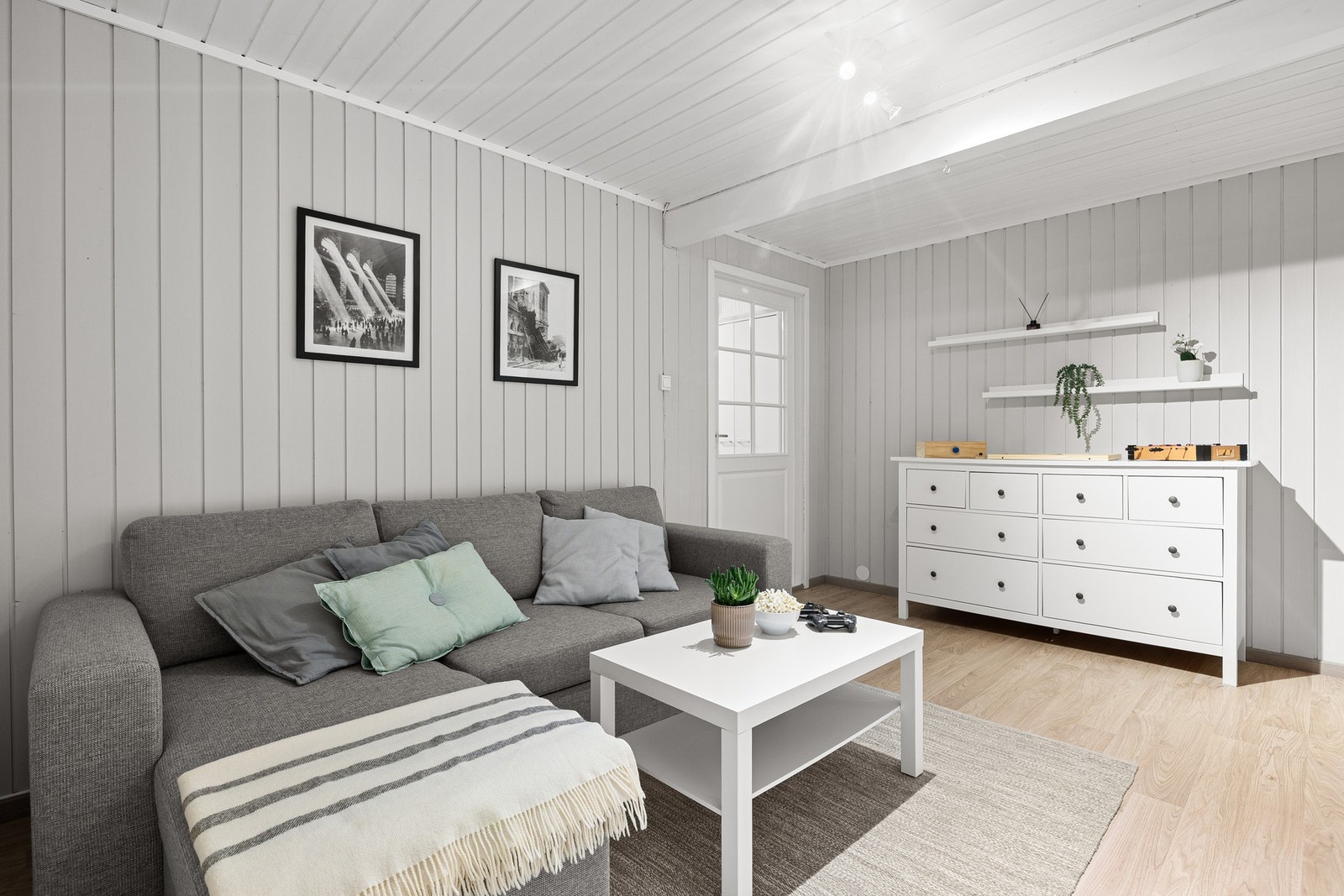 Rommet byr på gode innredningsmuligheter og kan tilpasses ulike behov. Galleribilde
