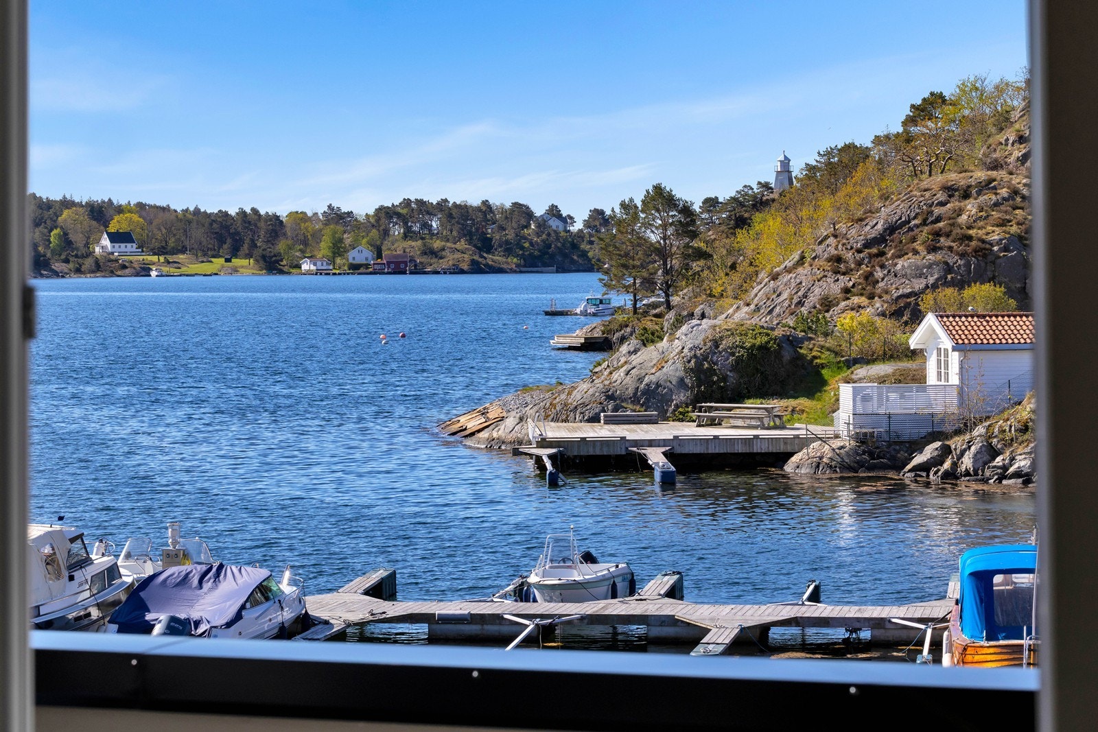 Utsikt fra balkong. Galleribilde