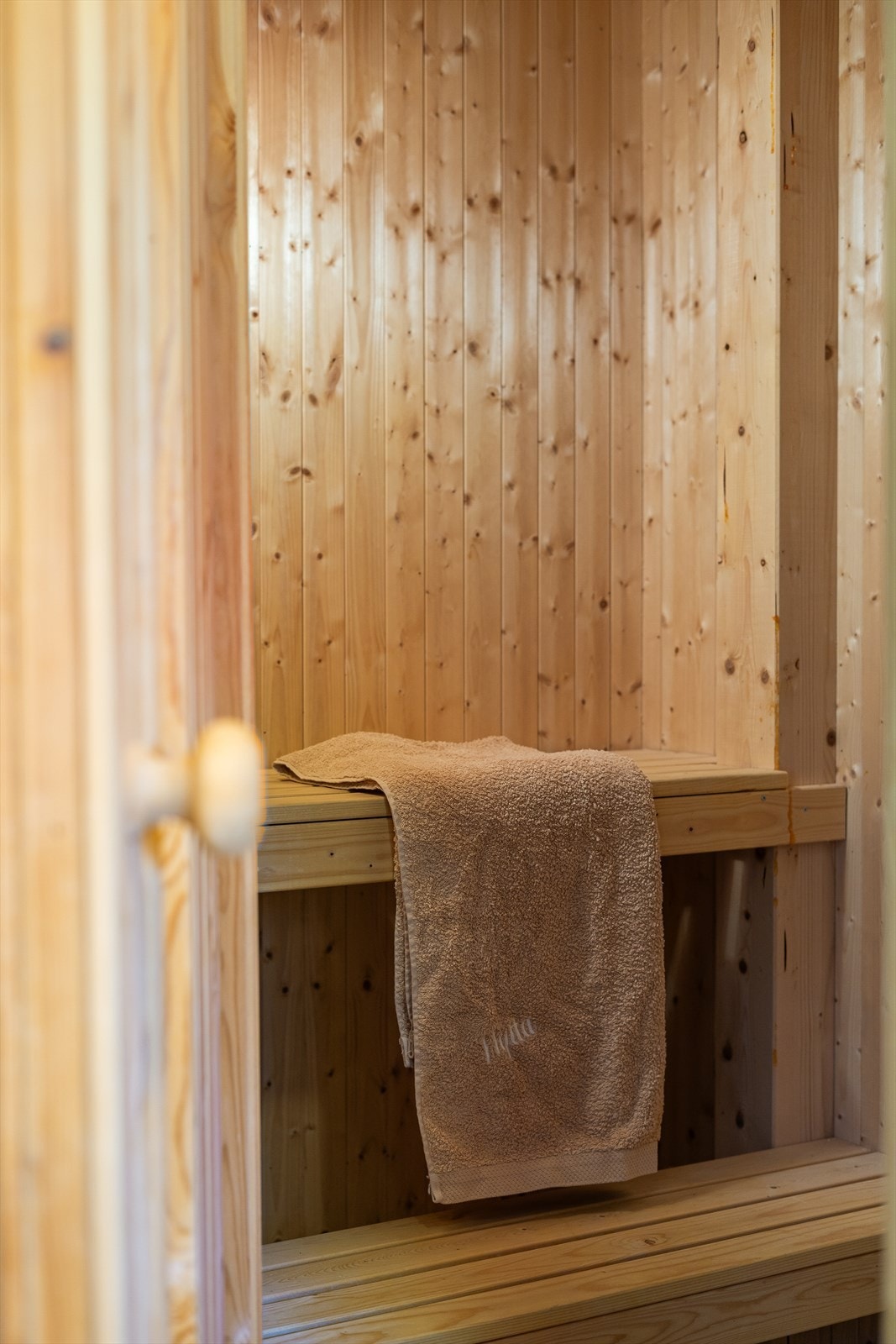 Egen badstue gir mulighet for avslapning etter en lang dag i fjellet. Galleribilde