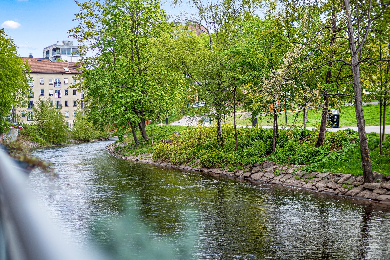 Fine turmuligheter langs Akerselva, enten mot sentrum eller helt opp i Maridalen. Galleribilde
