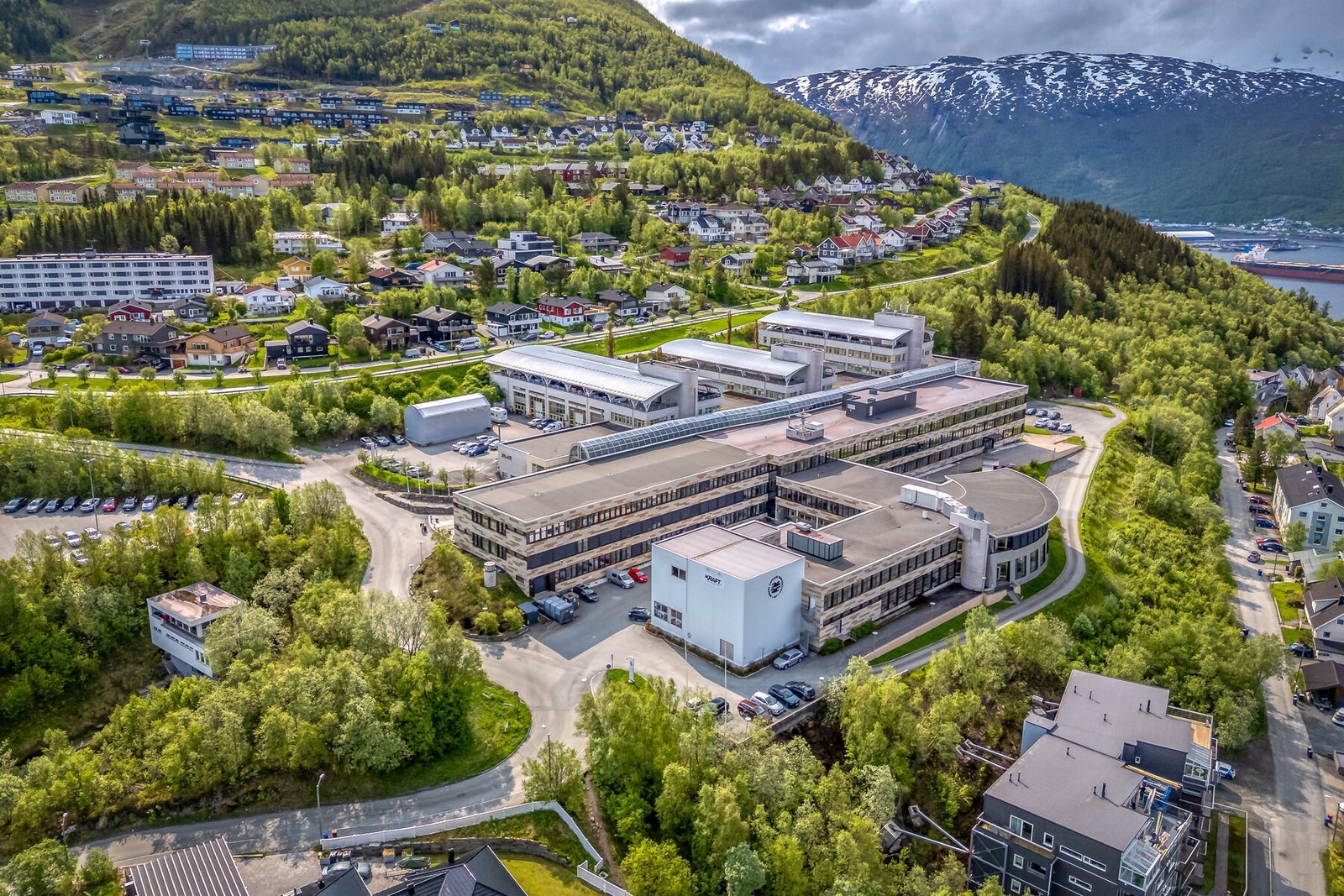 Nærhet til UiT - Norges arktiske universitet, campus Narvik. Galleribilde