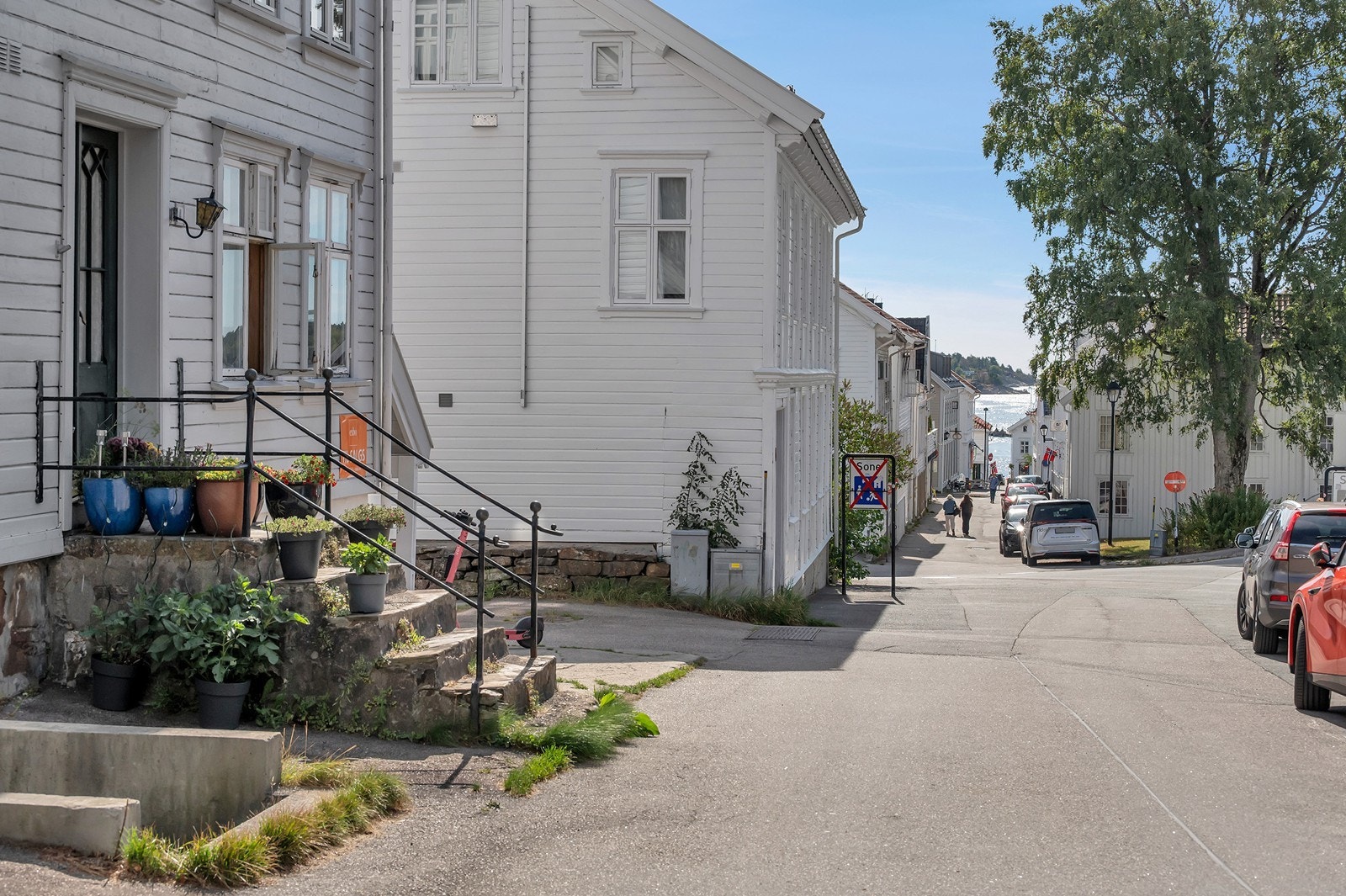 Meget sentral beliggenhet i Lillesand sentrum Galleribilde