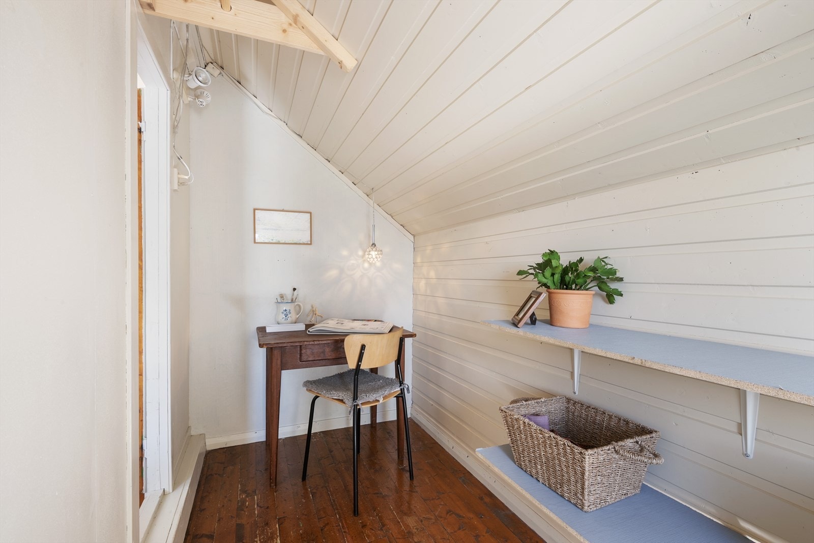 Soverommet er tilknyttet et kott. Galleribilde