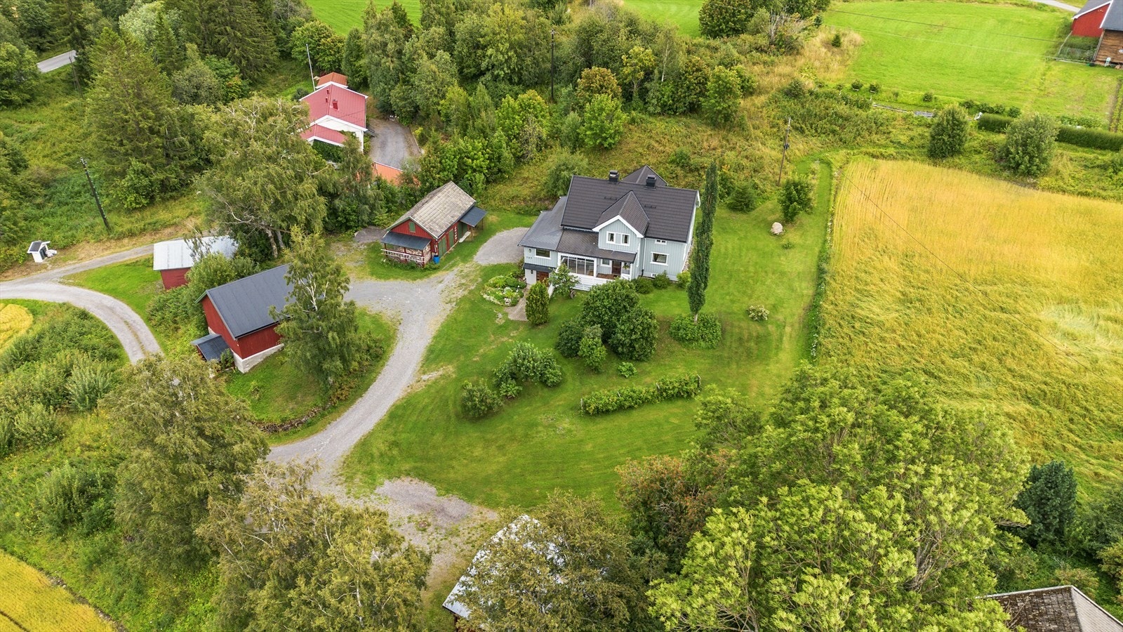 Her kan man virkelig kose seg i landlige omgivelser. Galleribilde