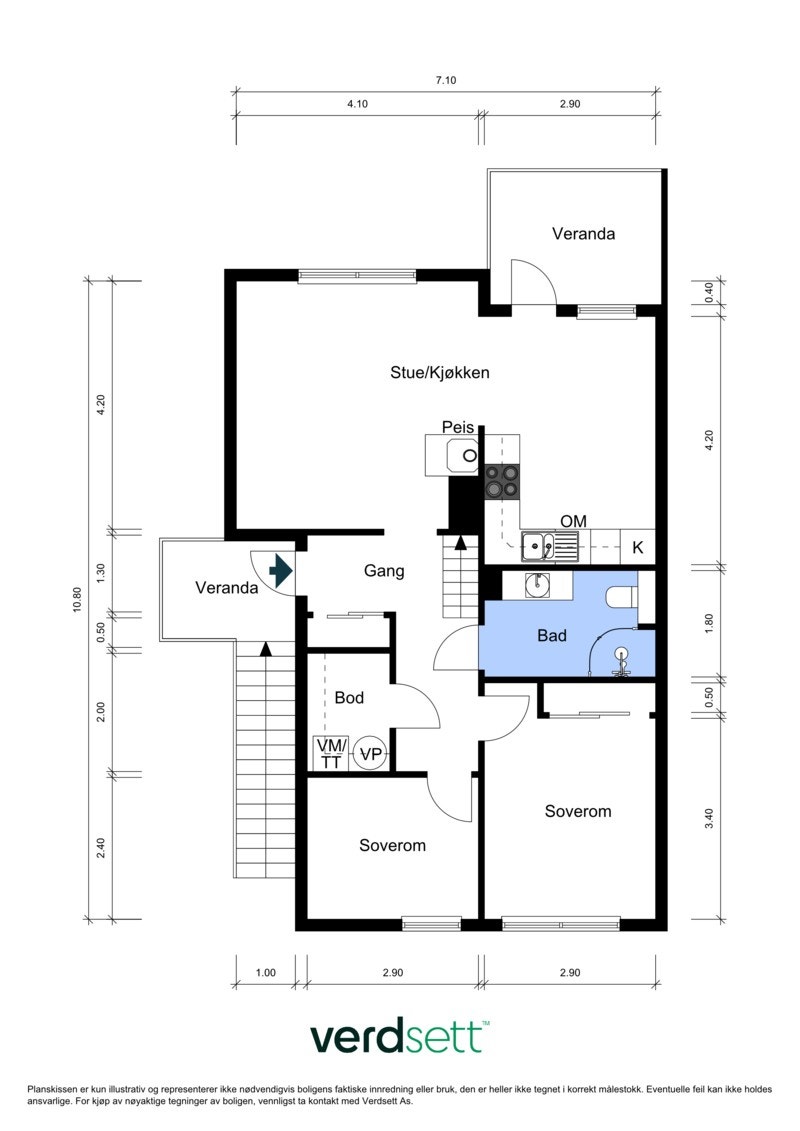 - Plantegning - Galleribilde