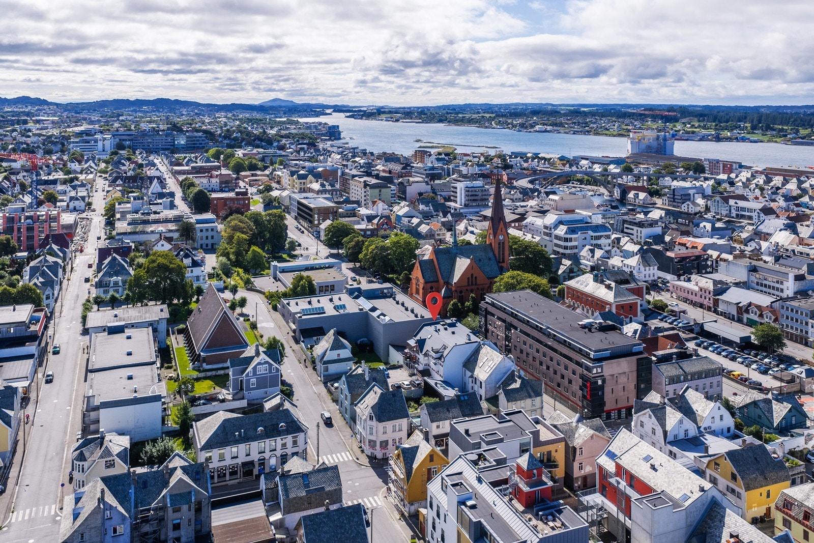 Kort vei til Haugesund Busstasjon på Flotmyr. Galleribilde