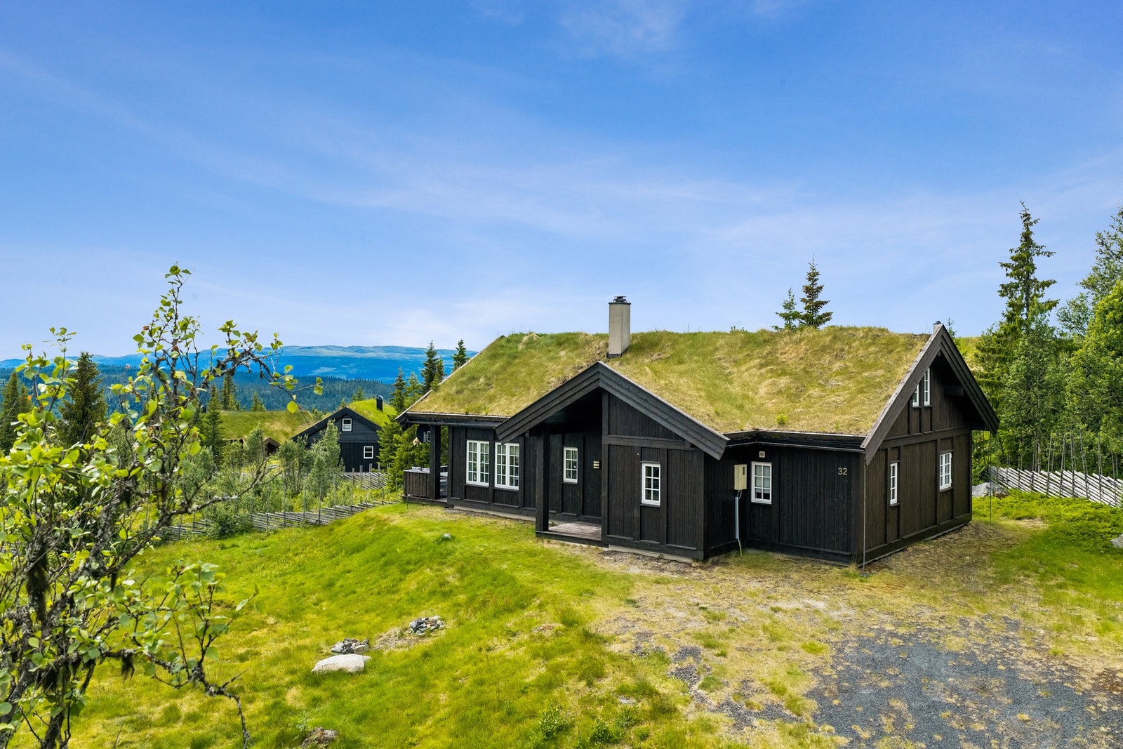 Velkommen til Solsvingen 32 like ved Gamlestølen i Etnedal kommune. Galleribilde