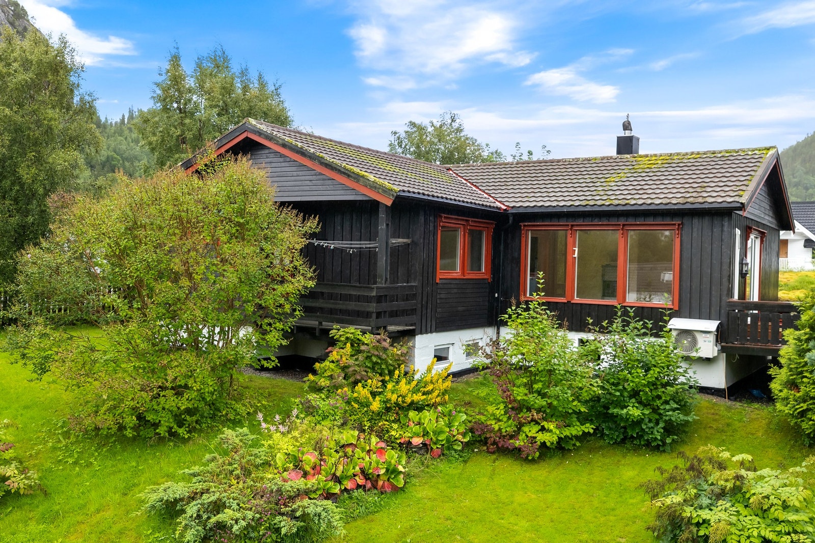 Frodig og pen tomt Galleribilde