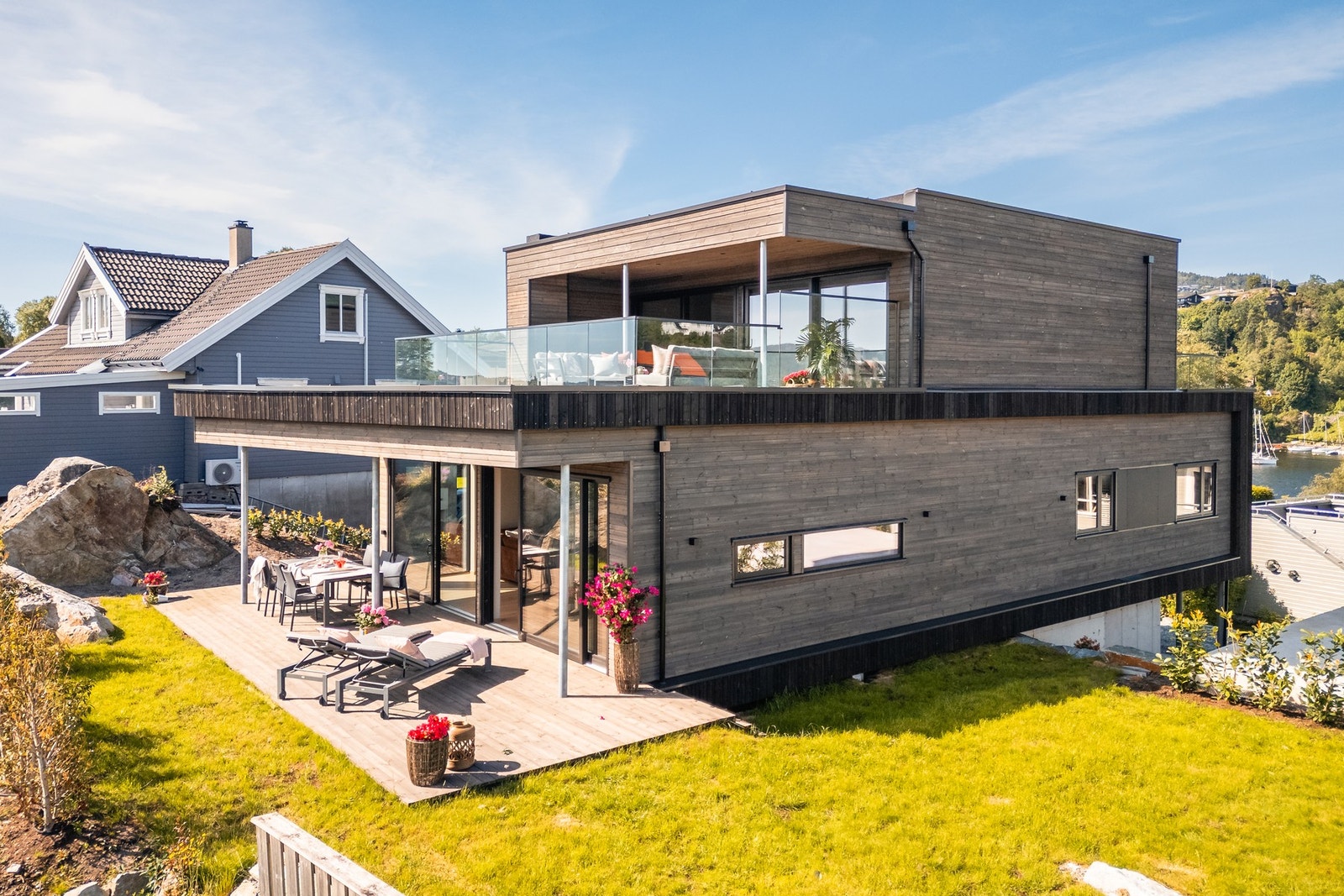 Her får man en helt nyoppført bolig, som ikke har vært bebodd etter ferdigstillelse. Galleribilde