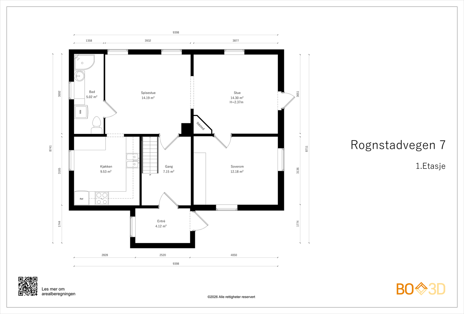 Rognstadvegen 7, 1.etasje Galleribilde