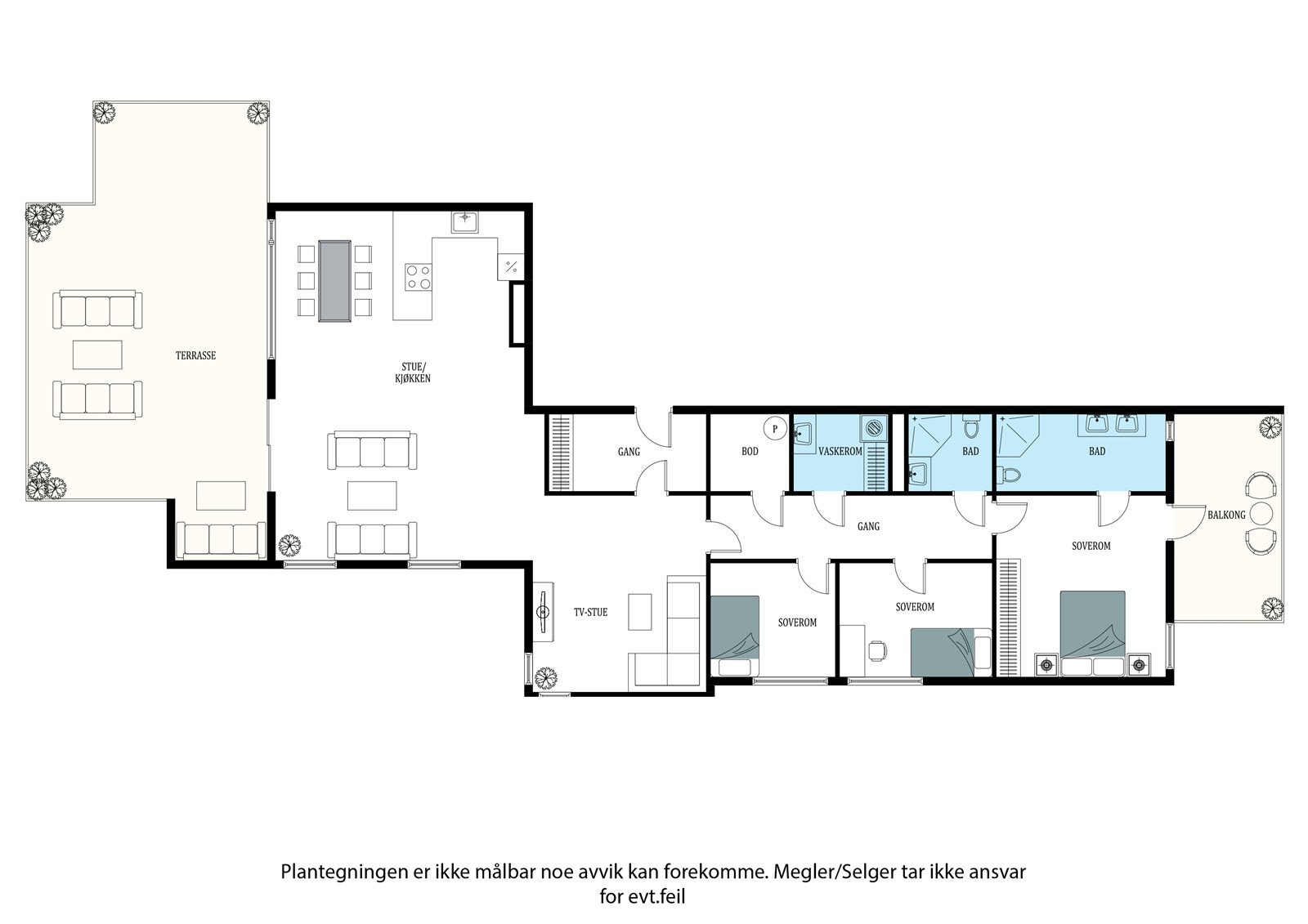Plantegning. Galleribilde