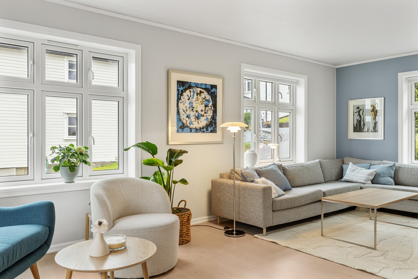 Et hjem med både karakter, varme og et tidløst uttrykk Galleribilde
