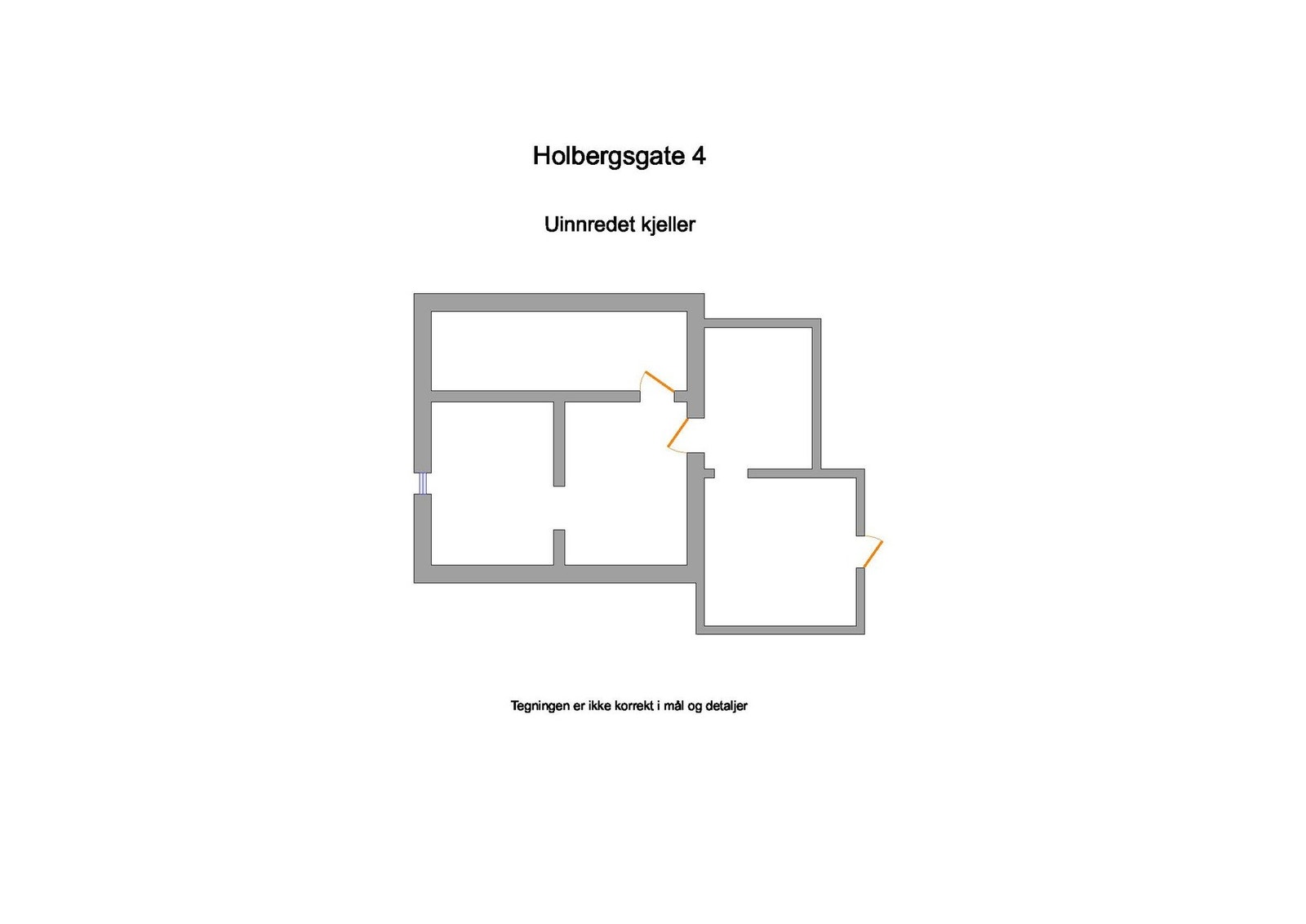 Planskisse - Kjeller Galleribilde