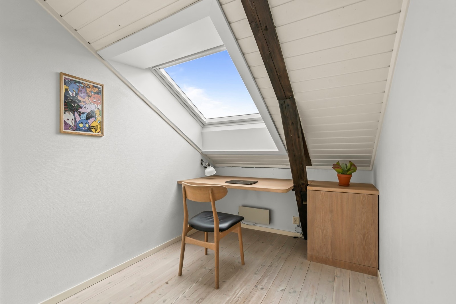 Soverom II er fleksibelt og kan brukes etter eget ønske. F.eks. som gjesterom eller barnerom Galleribilde